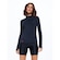 Camiseta Body For Sure Manga Longa com Gola Alta U.V - Feminina PRETO