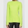 Camiseta Body For Sure Manga Longa com Gola Alta U.V - Feminina AMARELO/VERDE CLA