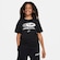 Camiseta Nike Sportswear Amplify - Infantil PRETO