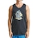 Regata Hurley Bedrock Sm24 Masculina Preto PRETO