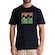 Camiseta Billabong Crayon Wave II Sm24 - Masculina PRETO