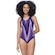 Maiô Speedo Adulto Cross Chevron Lilás ROXO