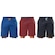 Kit Bermuda Elite Comfort - 3 Unidades - Masculina VERMELHO/PRETO