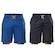 Bermudas Elite Comfort Plus Size - 2 Unidades - Masculina AZUL ESC/PRETO