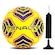 Bola de Futebol de Campo Penalty Matís XXIV + Bomba de Ar AMARELO/ROXO