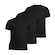 Kit 3 Camiseta Algodão Sportswear Muvin - Masculino PRETO