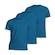 Kit 3 Camiseta Algodão Sportswear Muvin - Masculino AZUL