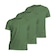 Kit 3 Camiseta Algodão Sportswear Muvin - Masculino VERDE
