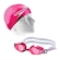 Kit Natação Infantil Speedo Swim Jr Slc - Óculos + Touca ROSA
