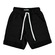 Bermuda de Moletom Bestfit Bugbee Basic - Infantil PRETO
