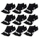 Kit Meia Sapatilha Puma Esportiva 9 Pares - Feminino PRETO