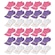Kit Meia Sapatilha Puma Esportiva - 30 Pares - Feminino ROSA/BRANCO