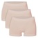 Kit 3 Calcinhas She Boyshots Microfibra sem Costura Adulto ROSA