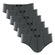 Kit 6 Cuecas Slip Algodão Lisa Mash - Adulto CINZA/CINZA ESC