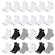 Kit Meia Cano Médio Puma Esportiva - 24 Pares - Feminino BRANCO/CINZA