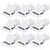 Kit Meia Sapatilha Puma Invisível - 9 Pares - Infantil BRANCO