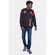 Blusão De Moletom Sem Capuz NBA Rib Sleeve Chicago Bulls - Masculino PRETO