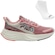 Kit Tênis Fila Racer Comet + Meia - Feminino ROSA/BRANCO