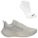 Kit Tênis Fila Racer Comet + Meia - Feminino Bege/Branco
