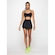 Top Fitness Body For Sure Nadador Alça Reta Liso Beach Sports - Feminino PRETO