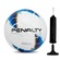 Kit Bola de Futebol de Campo Penalty Brasil 70 Pro XXIII + Bomba de Ar BRANCO/AZUL