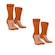 Kit de Meias Cano Médio Ert Esportiva com 2 Pares - Adulto LARANJA