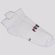 Kit Meias Cano Curto Fila Fast - 2 Pares - Adulto BRANCO