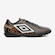 Chuteira Society Umbro Techno - Adulto PRETO/LARANJA