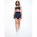 Top Fitness Body For Sure Alça Reta Energy - Feminino BRANCO/MARINHO/AMARE