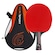 Kit Tênis de Mesa Boer 6.0 Series Carbon - 1 Raquete 6 Star Profissional +  1 Bag VERMELHO