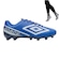 Kit Chuteira Campo Umbro Force e Meião - Adulto AZUL/BRANCO