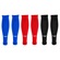 Kit de Canelitos Penalty Storm com 3 Pares - Infantil PRETO/AZUL