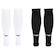 Kit de Canelitos Penalty Storm com 2 Pares - Adulto BRANCO/PRETO