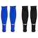 Kit de Canelitos Penalty Storm com 2 Pares - Infantil PRETO/AZUL