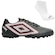 Kit Chuteira Society Umbro Mutant + Meia - Adulto PRETO/BRANCO