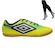 Chuteira Futsal Umbro Cannon + Meião - Adulto VERDE/PRETO