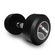 Dumbbell Emborrachado Kikos - 42Kg PRETO