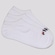 Kit Meias Fila Cano Curto Lisa - 3 Pares - Adulto BRANCO
