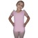Collant Vya Fit Meia Manga com Brilho - 8-12 - Infantil ROSA
