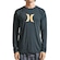 Camiseta Surf Hurley Manga Longa Icon Sm24 - Masculina PRETO