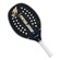 Raquete de Beach Tennis Mormaii Triax Concept Holeless 24K PRETO