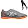Chuteira Futsal Umbro Class + Meião - Adulto CINZA/LARANJA