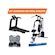 Kit Academia em Casa Athletic Estação de Musculação + Esteira 220V + Maleta Dumbbell + Tapete Yoga Nao Se Aplica