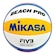 Bola Vôlei de Praia Mikasa Oficial Bv550 Padrão Fivb BRANCO