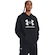 Blusão Under Armour Rival Fleece Hoodie Big Logo - Masculina PRETO