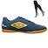 Chuteira Futsal Umbro Neo Striker + Meião - Adulto AZUL