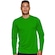 Camiseta Slim Fitness Manga Longa UV Proteção Solar Fator 50 Tecido Gelado - Masculina VERDE