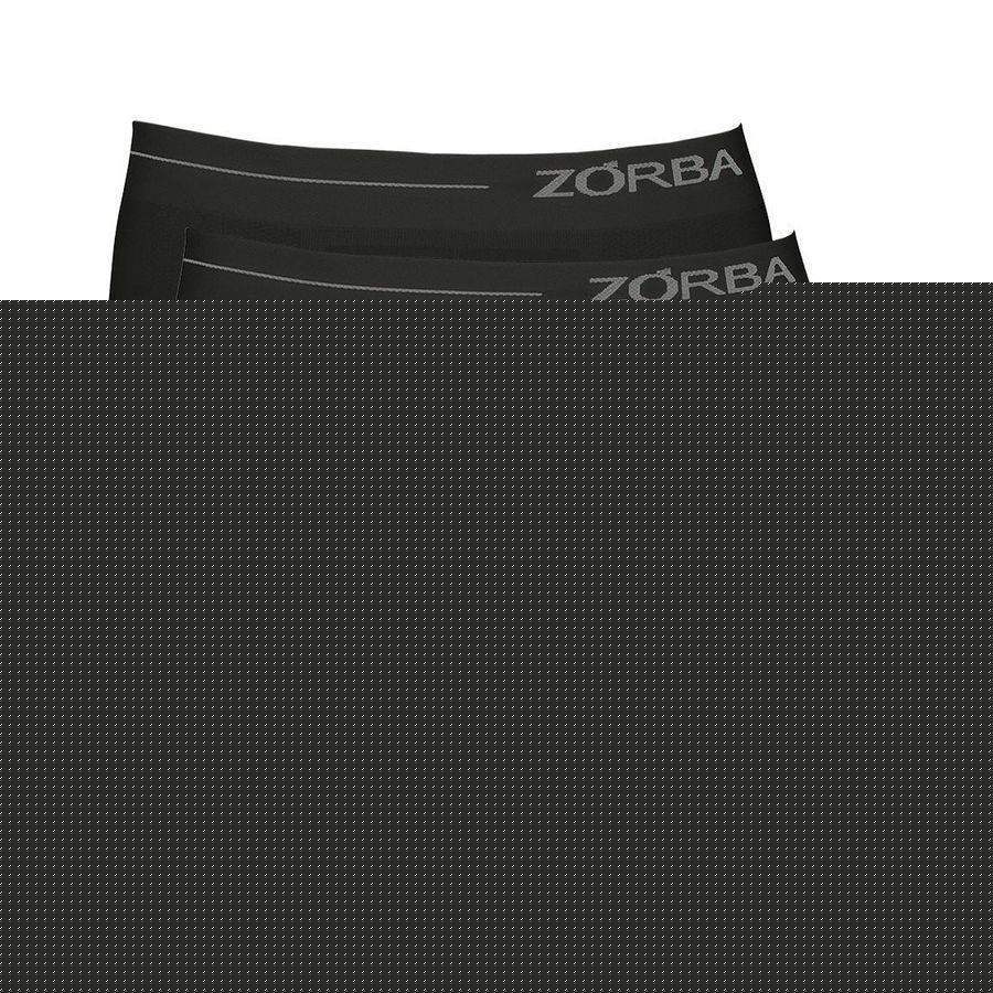 Kit 3 Cuecas Zorba Boxer sem Costura - Adulto PRETO
