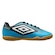 Chuteira Indoor Futsal Umbro Cannon Jr Infantil AZUL ESC/PRETO