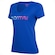 Camiseta Feminina Mormaii Decote V Linha Samantha Barijan AZUL